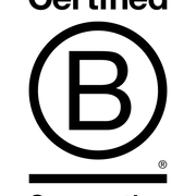 B corp certification logo black