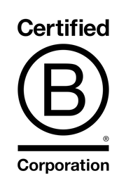 B corp certification logo black