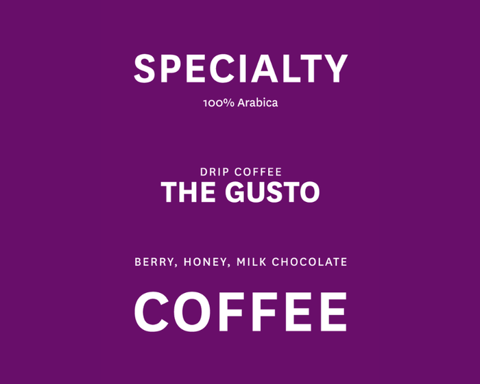 Drip Bag Gusto box