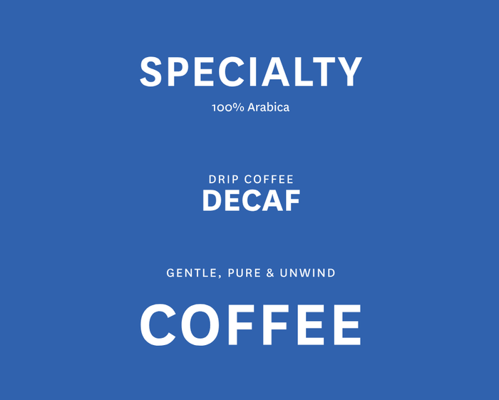 Drip Bag Decaf Box