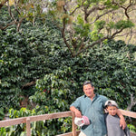 Coffee Farmer Fredy and his son from El Salvador